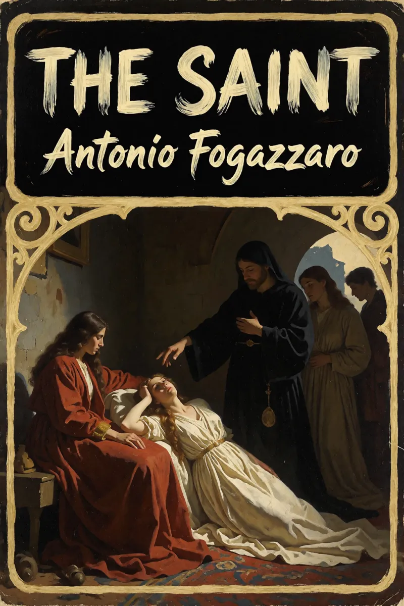 Cover of The Saint by Antonio Fogazzaro