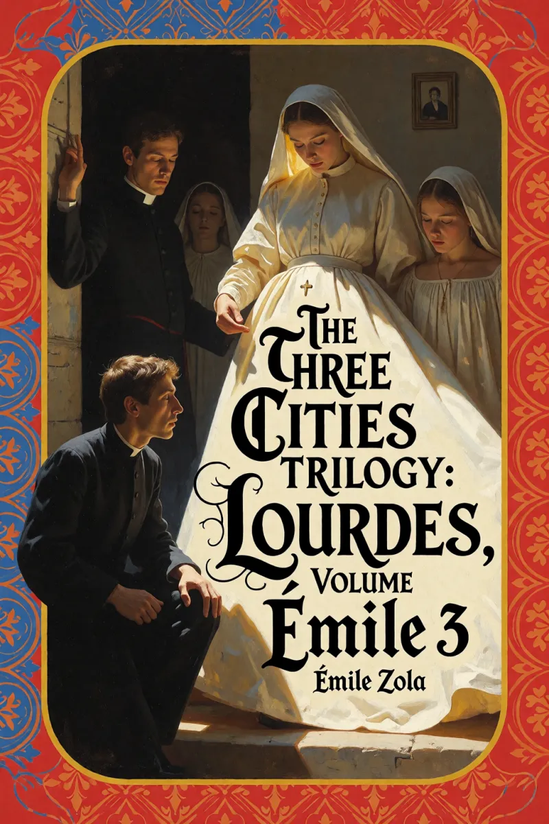 Cover of The Three Cities Trilogy: Lourdes, Volume 3 by Émile Zola