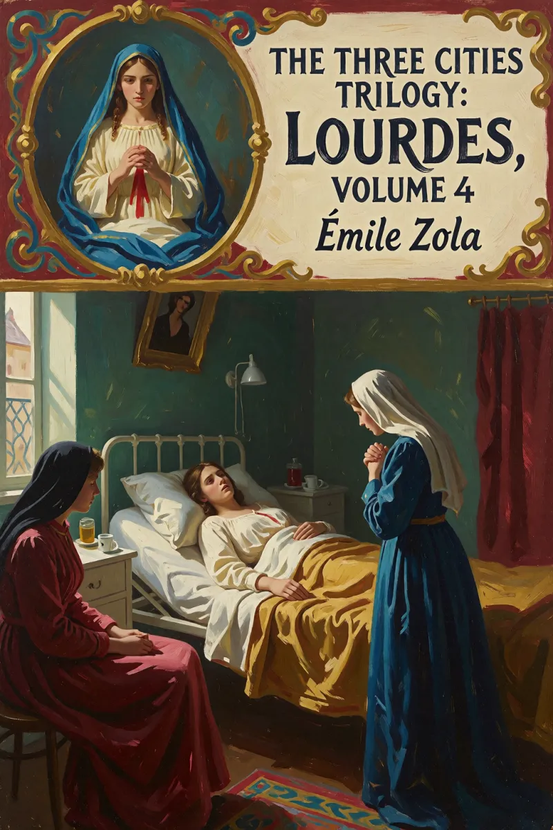 Cover of The Three Cities Trilogy: Lourdes, Volume 4 by Émile Zola