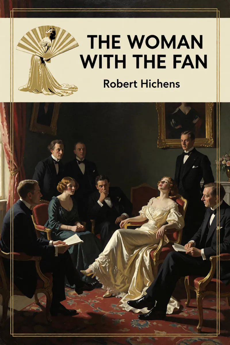 Cover of The Woman with the Fan by Robert Hichens