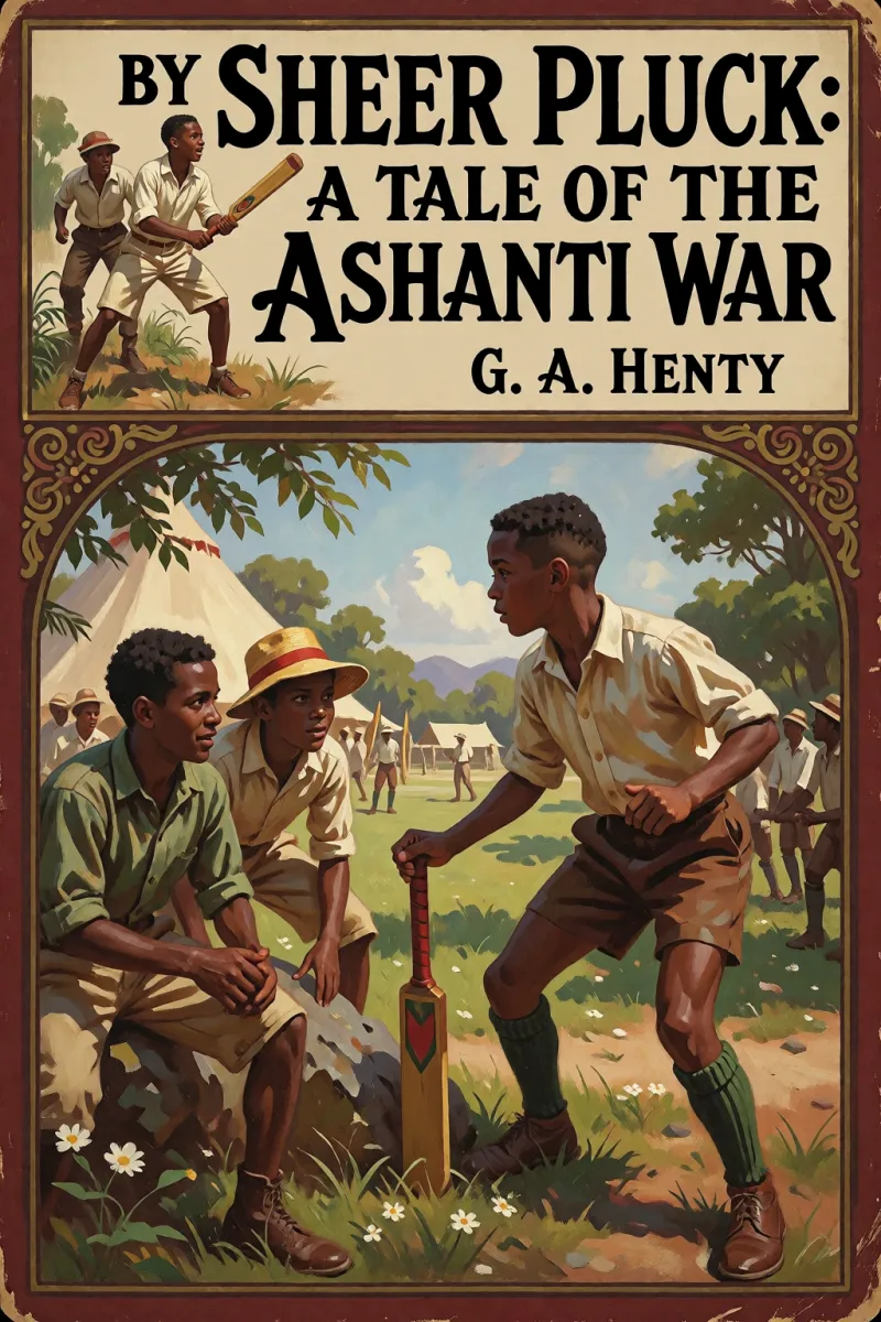 Cover of By Sheer Pluck: A Tale of the Ashanti War by G. A. Henty
