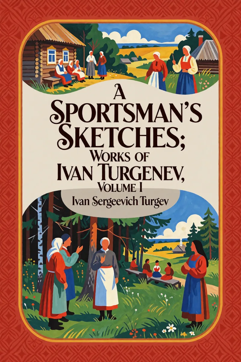 Cover of A Sportsman's Sketches: Works of Ivan Turgenev, Volume I by Ivan Sergeevich Turgenev
