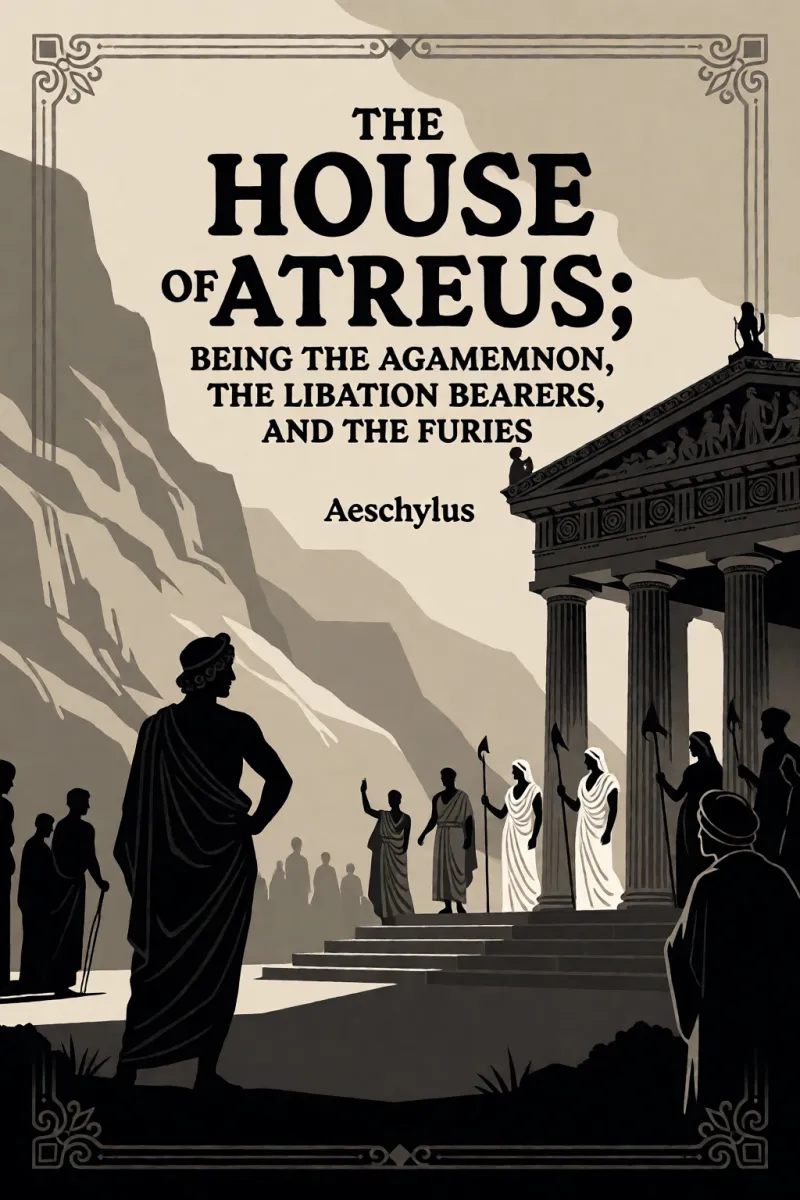 Cover of The House of Atreus; Being the Agamemnon, the Libation bearers, and the Furies by Aeschylus