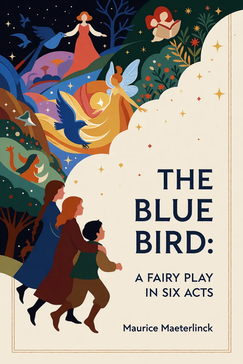 Cover of The Blue Bird: A Fairy Play in Six Acts by Maurice Maeterlinck