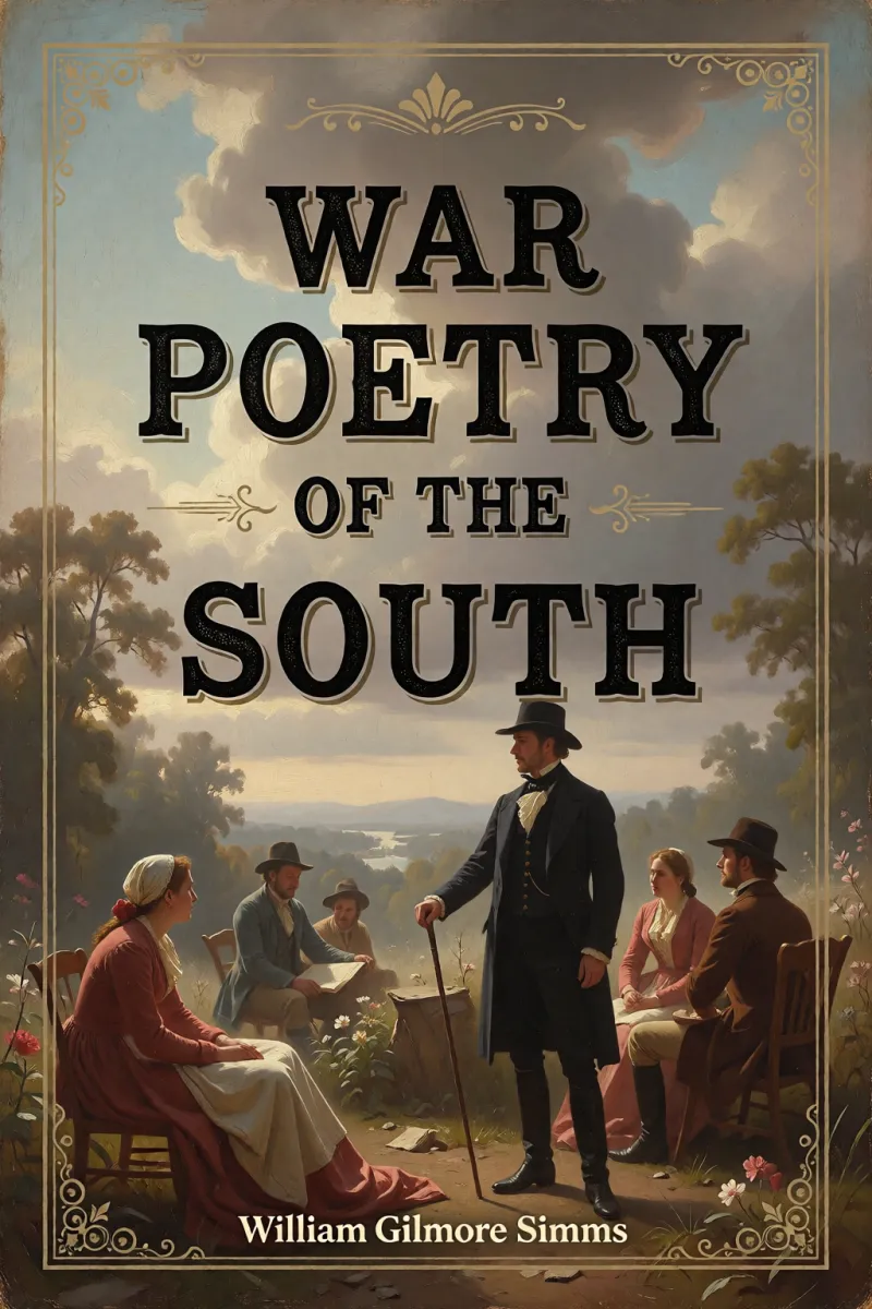 Cover of War Poetry of the South by William Gilmore Simms