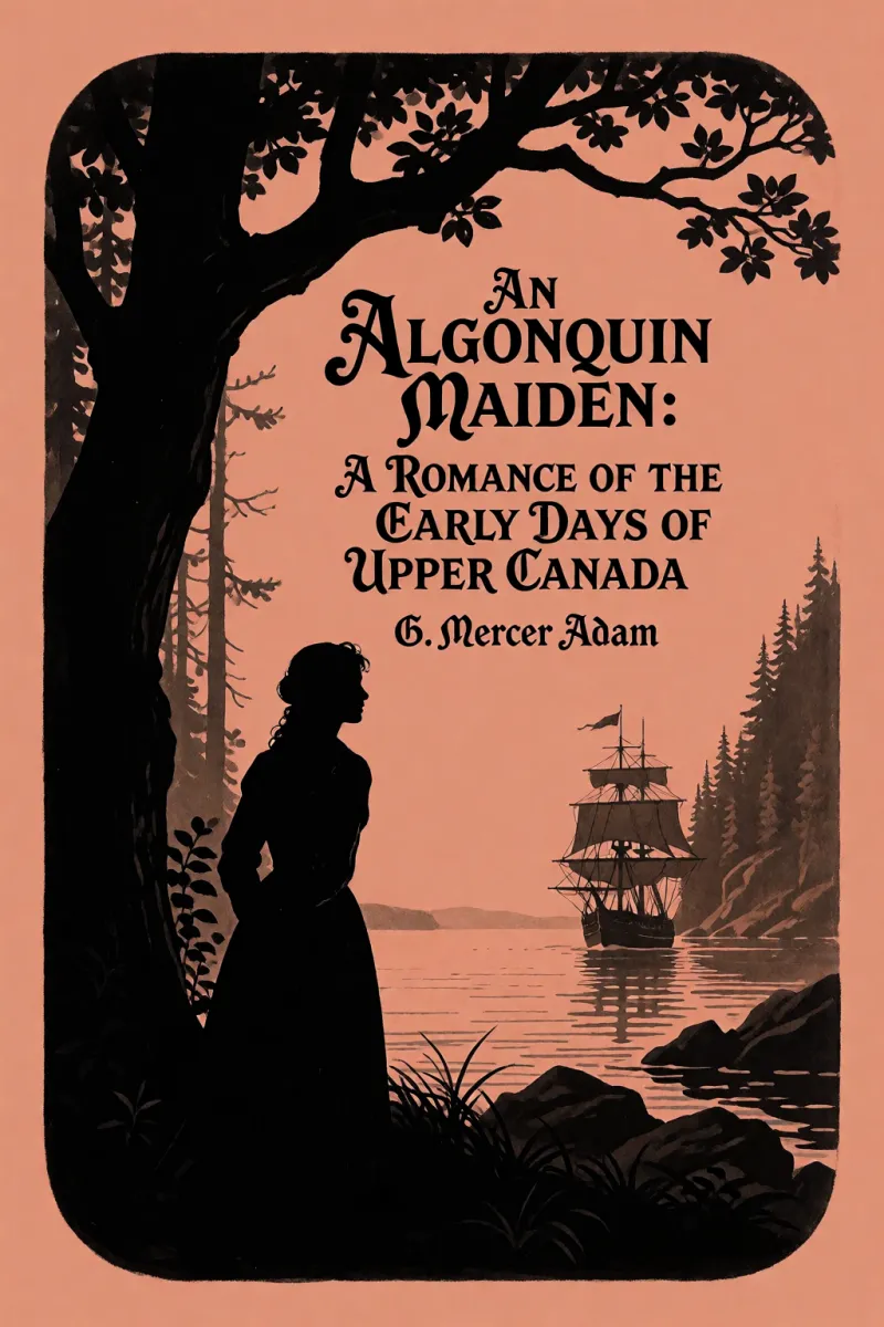 Cover of An Algonquin Maiden: A Romance of the Early Days of Upper Canada by G. Mercer Adam