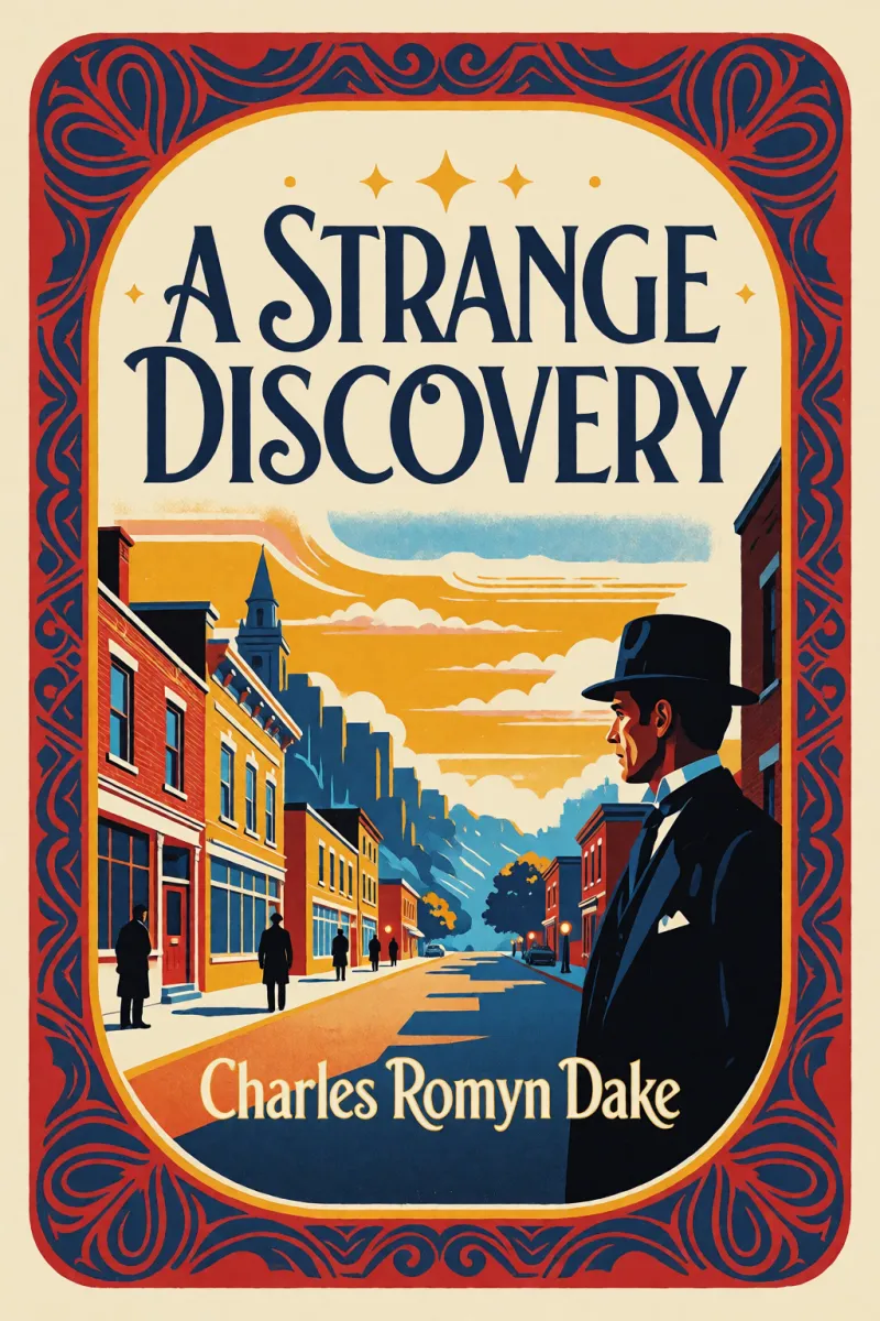 Cover of A Strange Discovery by Charles Romyn Dake