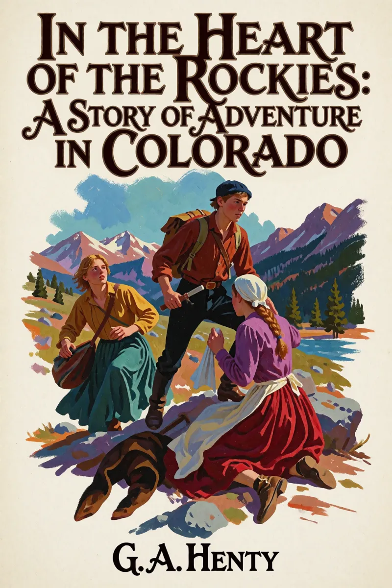 Cover of In the Heart of the Rockies: A Story of Adventure in Colorado by G. A. Henty