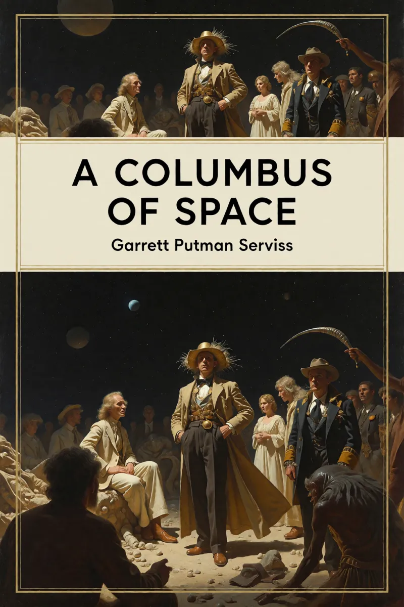 Cover of A Columbus of Space by Garrett Putman Serviss