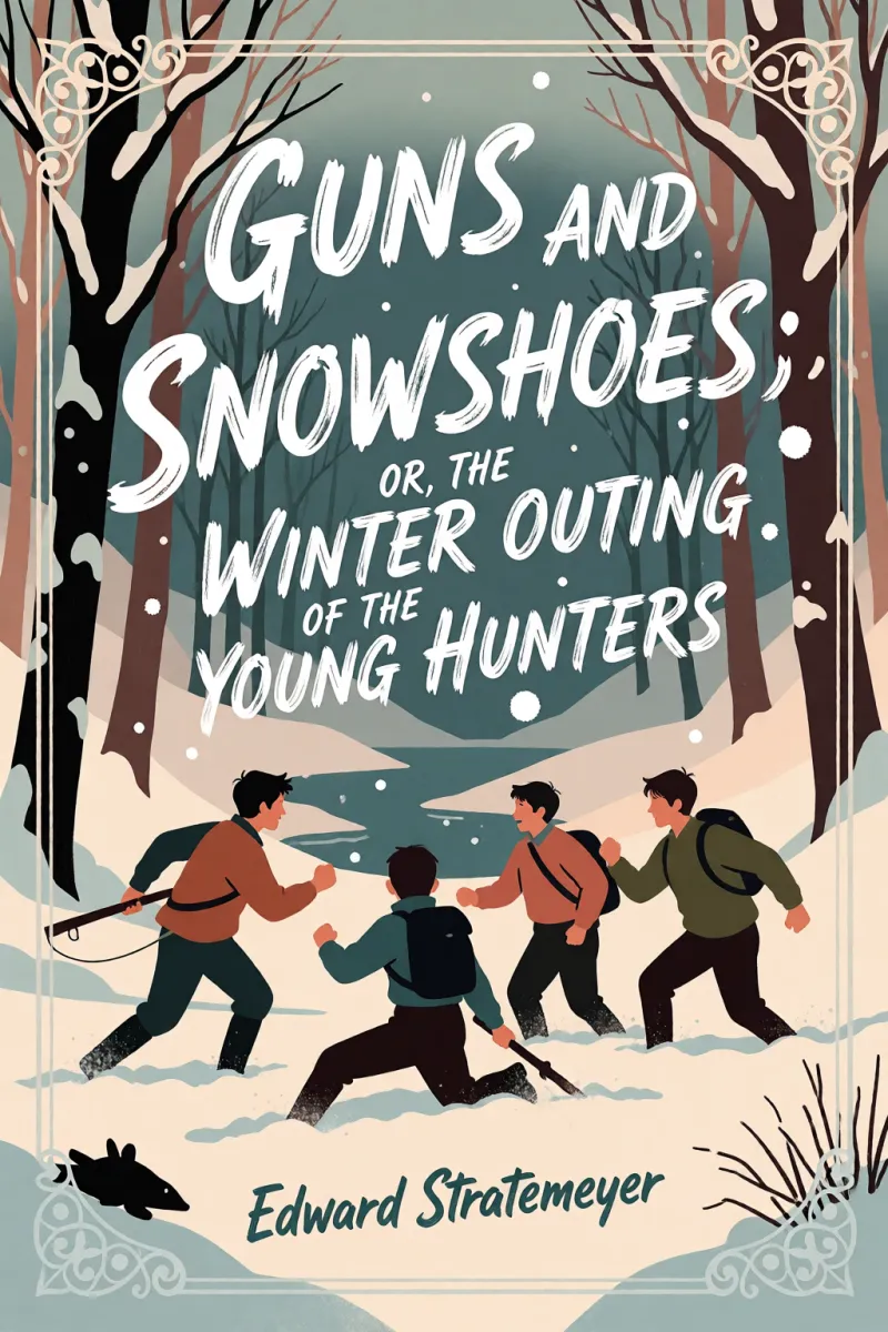 Cover of Guns and Snowshoes; Or, the Winter Outing of the Young Hunters by Edward Stratemeyer