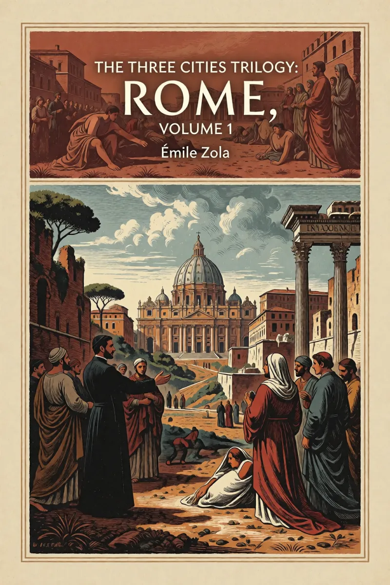 Cover of The Three Cities Trilogy: Rome, Volume 1 by Émile Zola