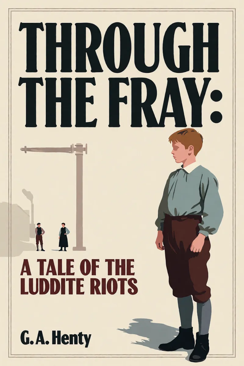 Cover of Through the Fray: A Tale of the Luddite Riots by G. A. Henty