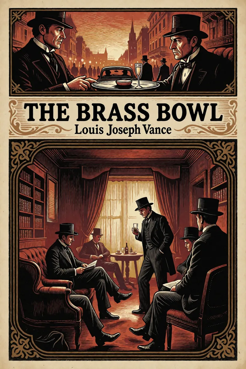 Cover of The Brass Bowl by Louis Joseph Vance