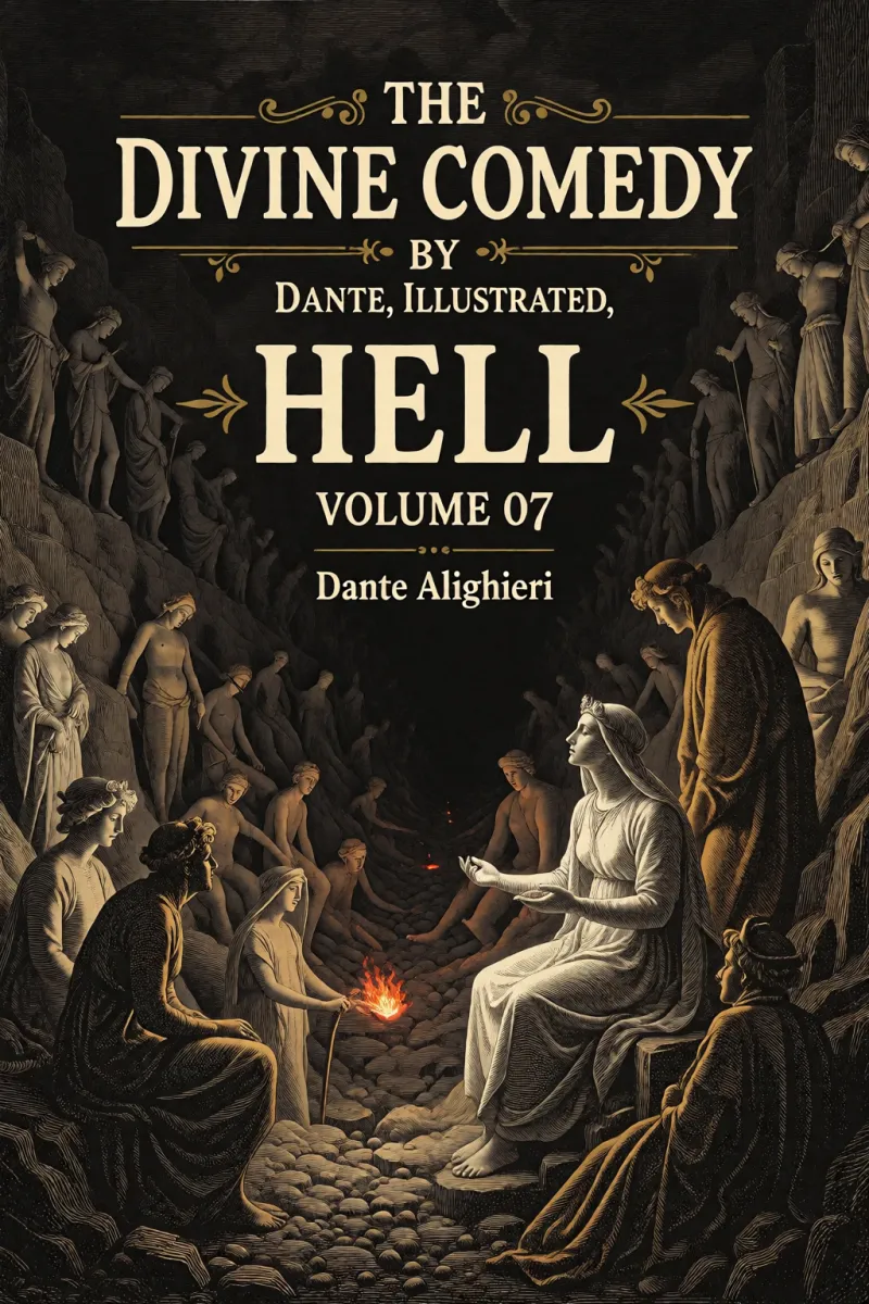 Cover of The Divine Comedy by Dante, Illustrated, Hell, Volume 07 by Dante Alighieri