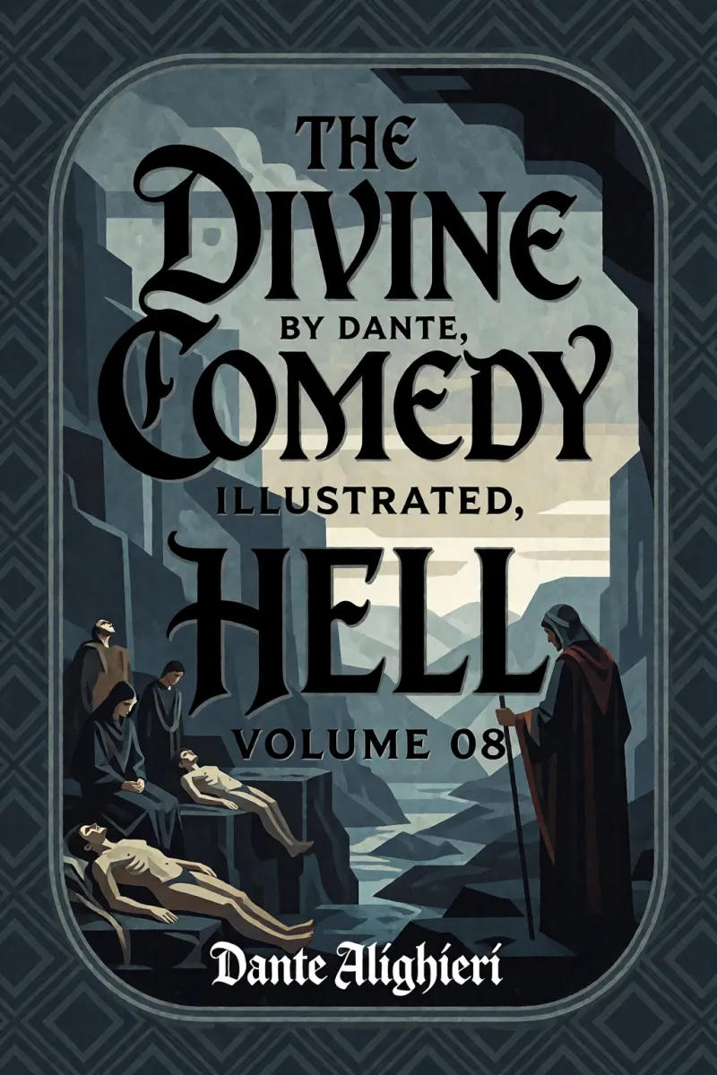 Cover of The Divine Comedy by Dante, Illustrated, Hell, Volume 08 by Dante Alighieri