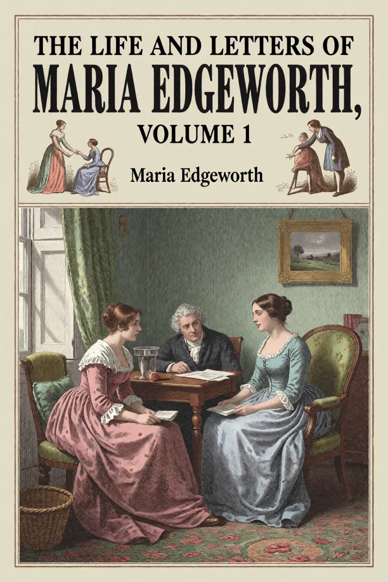 Cover of The Life and Letters of Maria Edgeworth, Volume 1 by Maria Edgeworth
