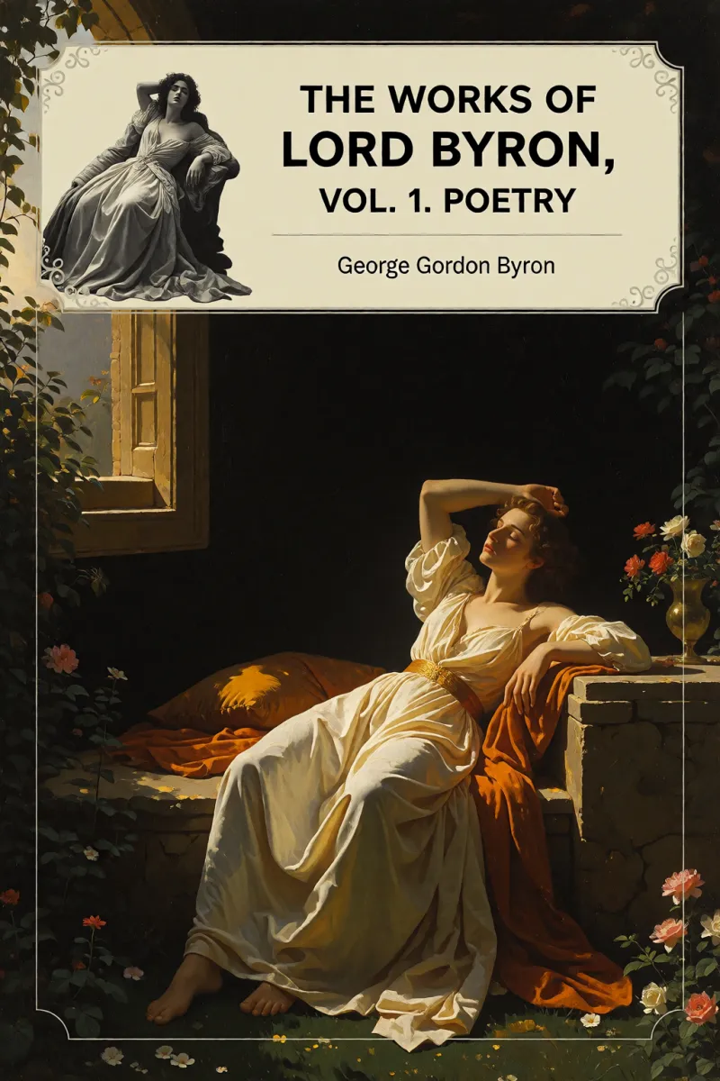 Cover of The Works of Lord Byron, Vol. 1. Poetry by George Gordon Byron