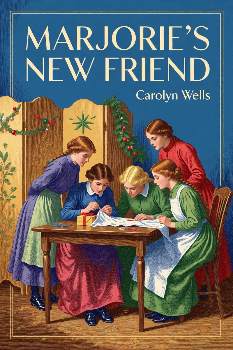 Cover of Marjorie's New Friend by Carolyn Wells