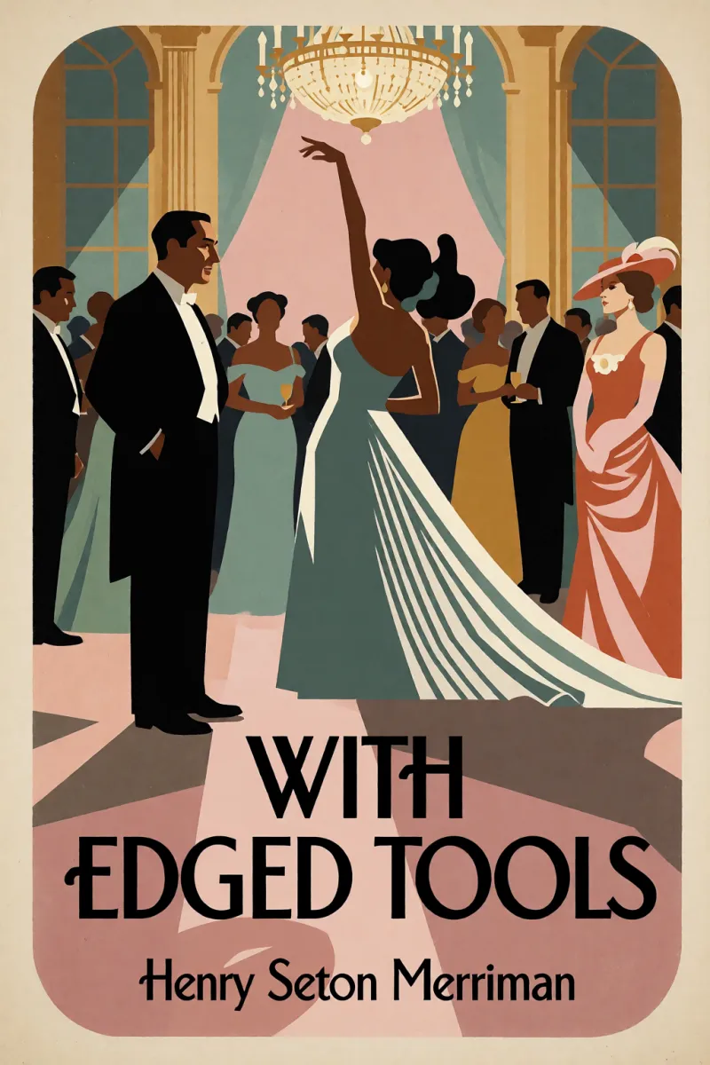 Cover of With Edged Tools by Henry Seton Merriman