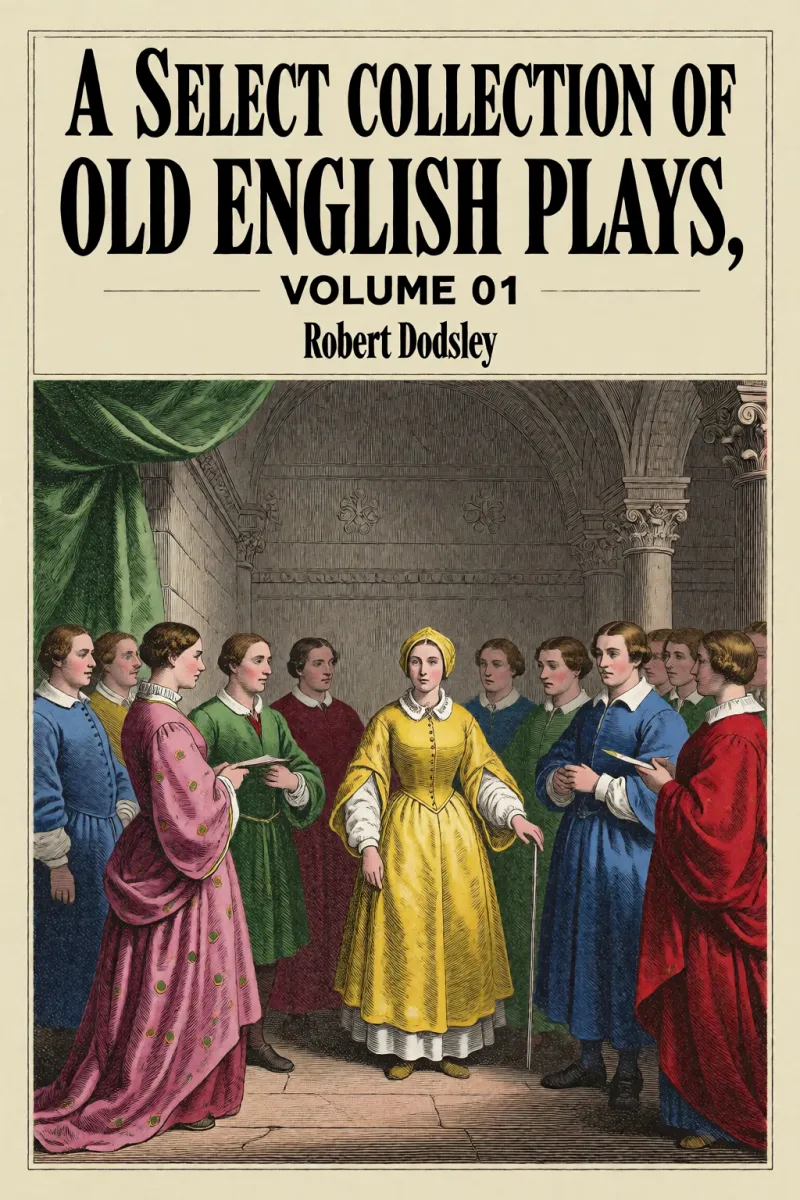 Cover of A Select Collection of Old English Plays, Volume 01 by Robert Dodsley