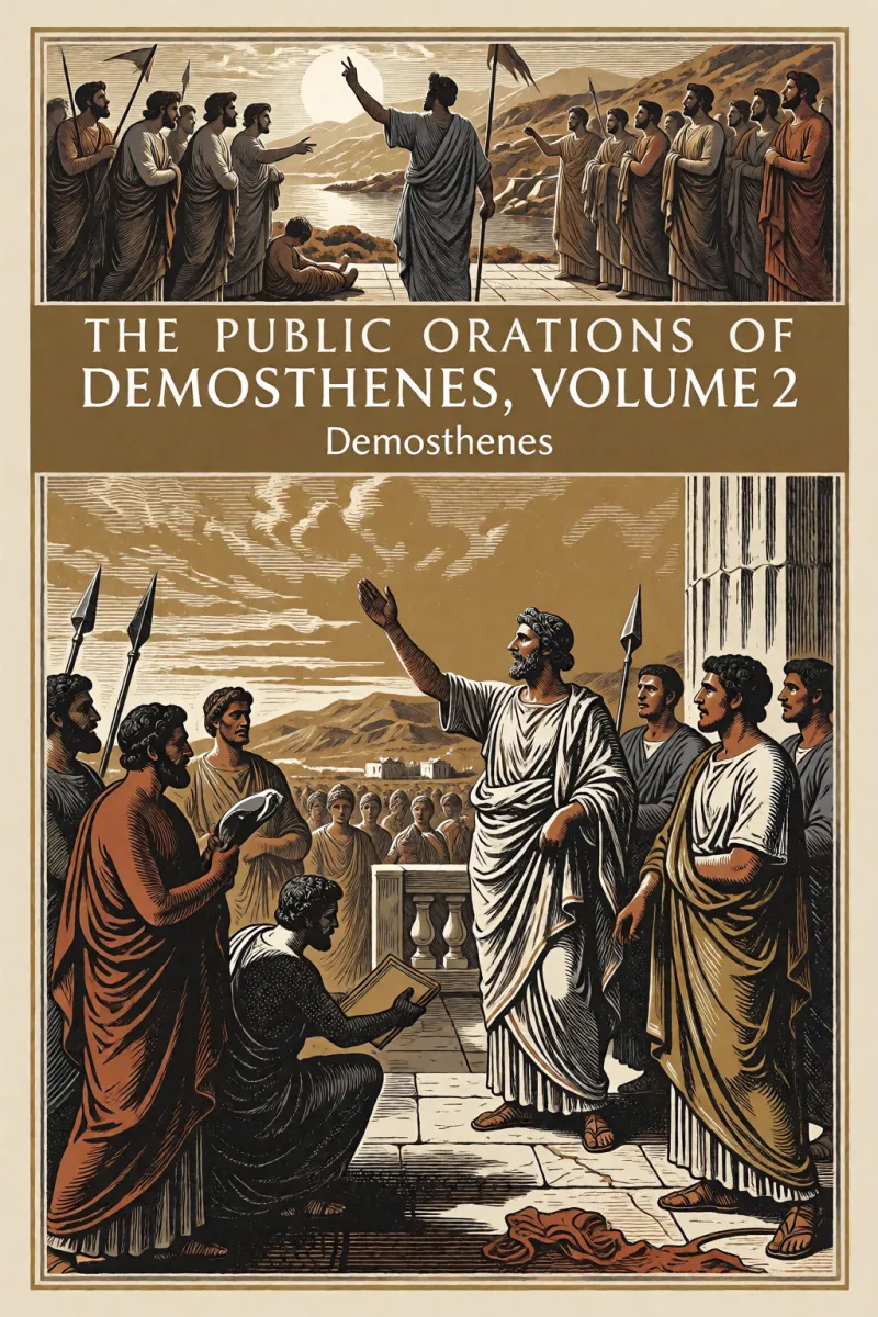 Cover of The Public Orations of Demosthenes, volume 2 by Demosthenes