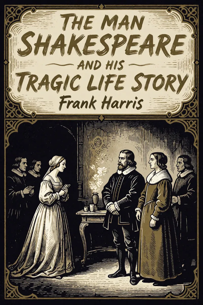 Cover of The Man Shakespeare and His Tragic Life Story by Frank Harris