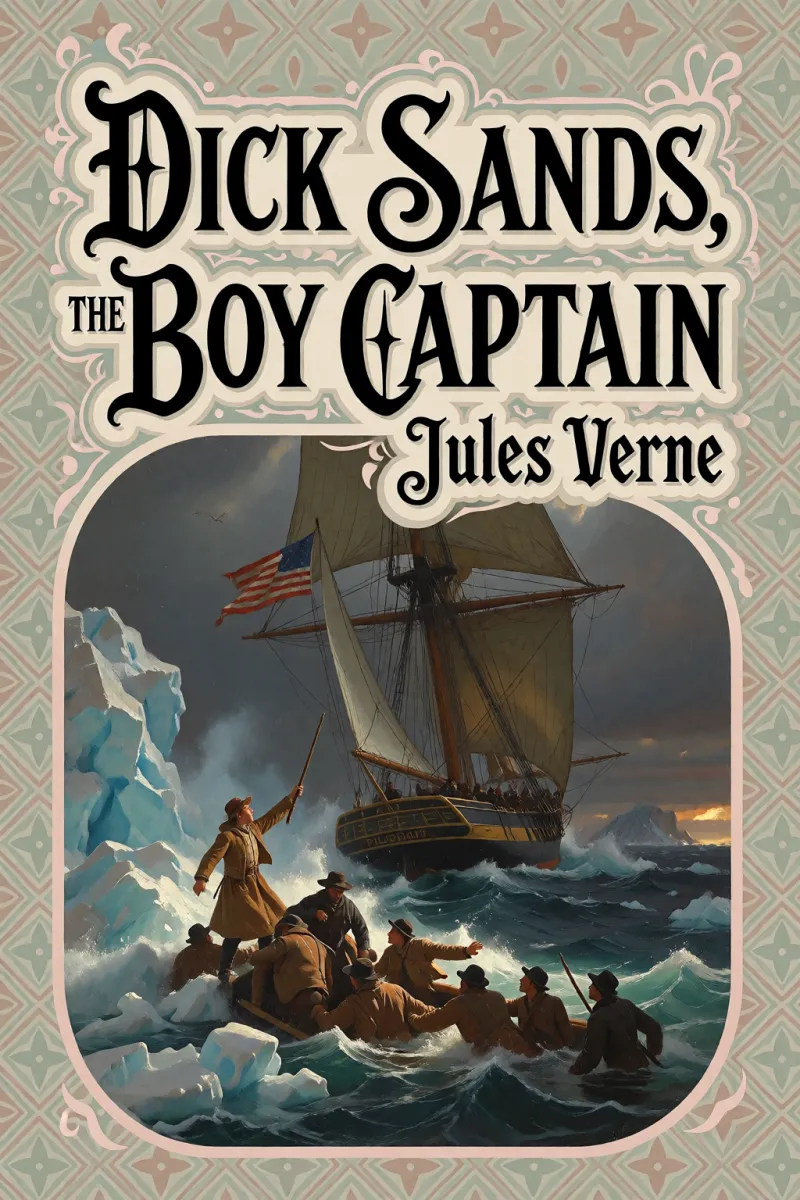 Cover of Dick Sands, the Boy Captain by Jules Verne
