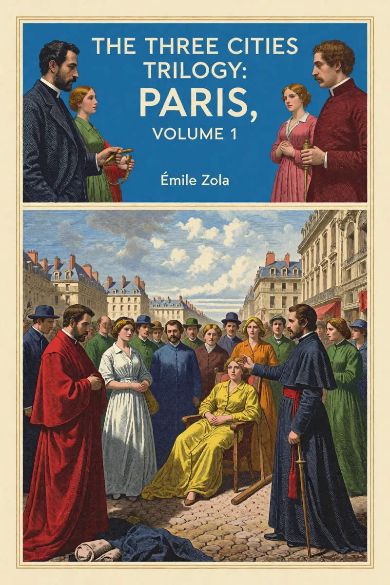 Cover of The Three Cities Trilogy: Paris, Volume 1 by Émile Zola