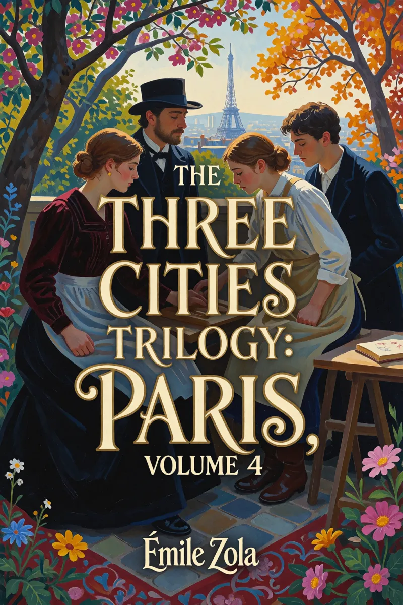 Cover of The Three Cities Trilogy: Paris, Volume 4 by Émile Zola