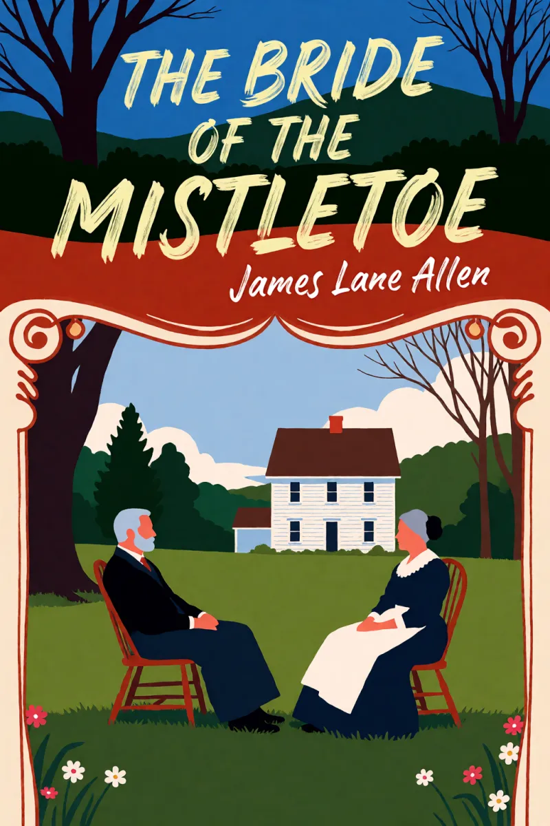 Cover of The Bride of the Mistletoe by James Lane Allen