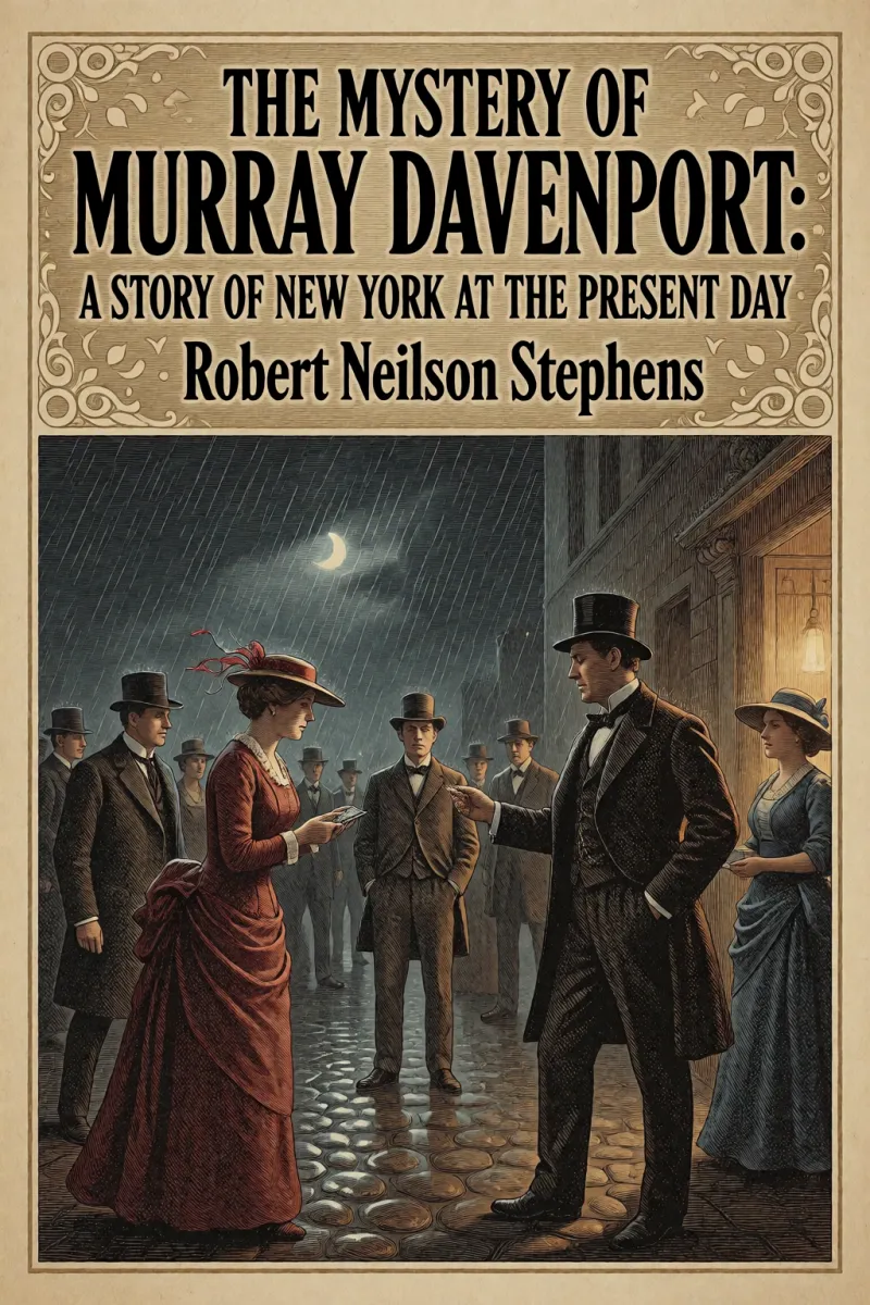 Cover of The Mystery of Murray Davenport: A Story of New York at the Present Day by Robert Neilson Stephens