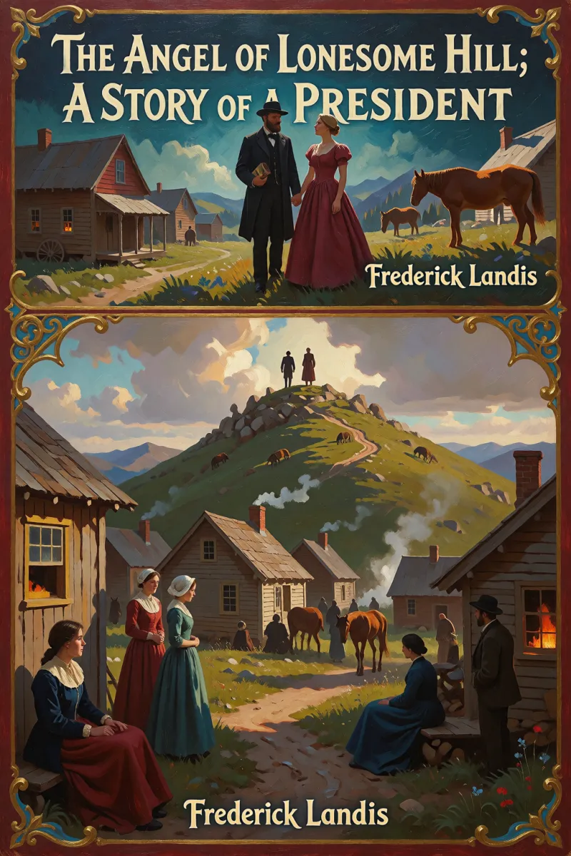 Cover of The Angel of Lonesome Hill; A Story of a President by Frederick Landis