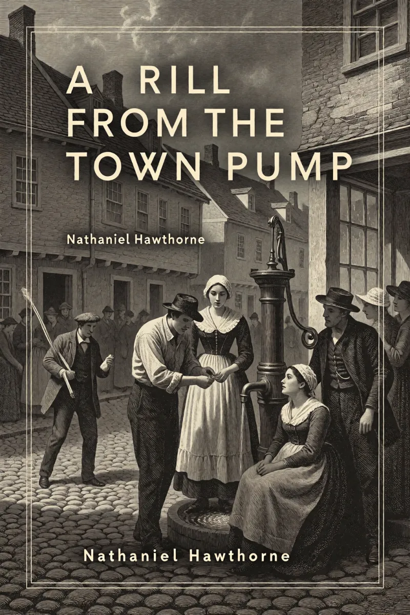 Cover of A Rill from the Town Pump by Nathaniel Hawthorne