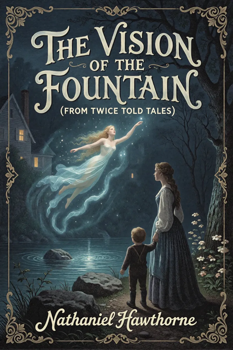 Cover of The Vision of the Fountain (From "Twice Told Tales") by Nathaniel Hawthorne