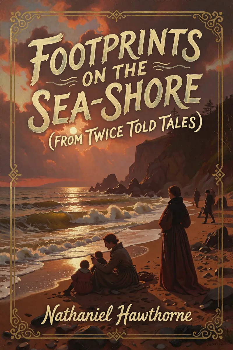 Cover of Footprints on the Sea-Shore (From "Twice Told Tales") by Nathaniel Hawthorne