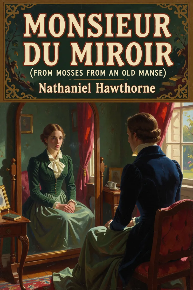Cover of Monsieur du Miroir (From "Mosses from an Old Manse") by Nathaniel Hawthorne