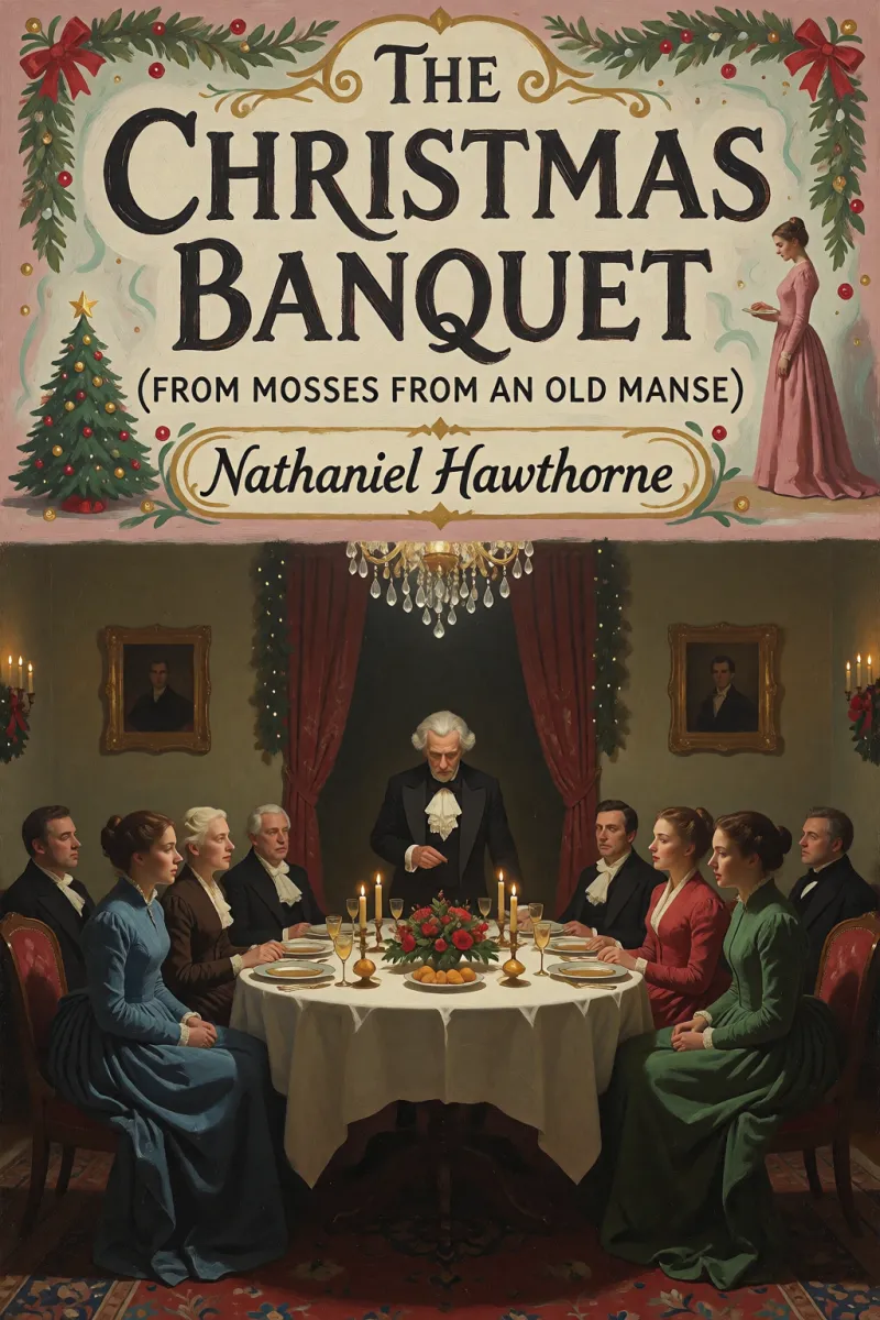 Cover of The Christmas Banquet (From "Mosses from an Old Manse") by Nathaniel Hawthorne