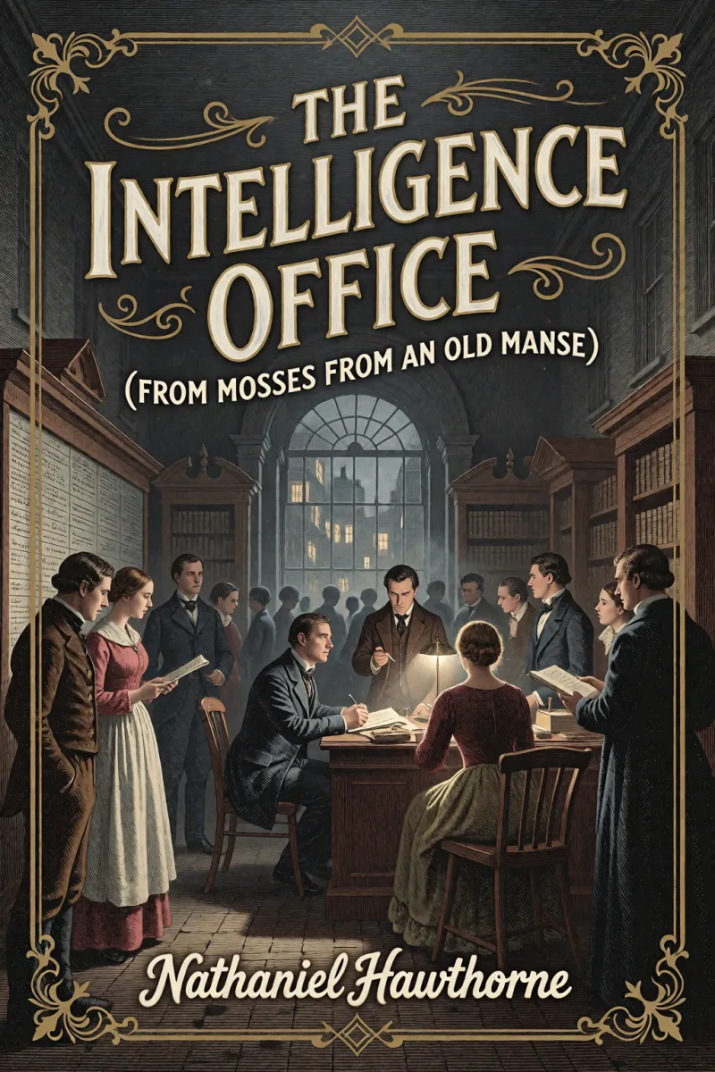 Cover of The Intelligence Office (From "Mosses from an Old Manse") by Nathaniel Hawthorne