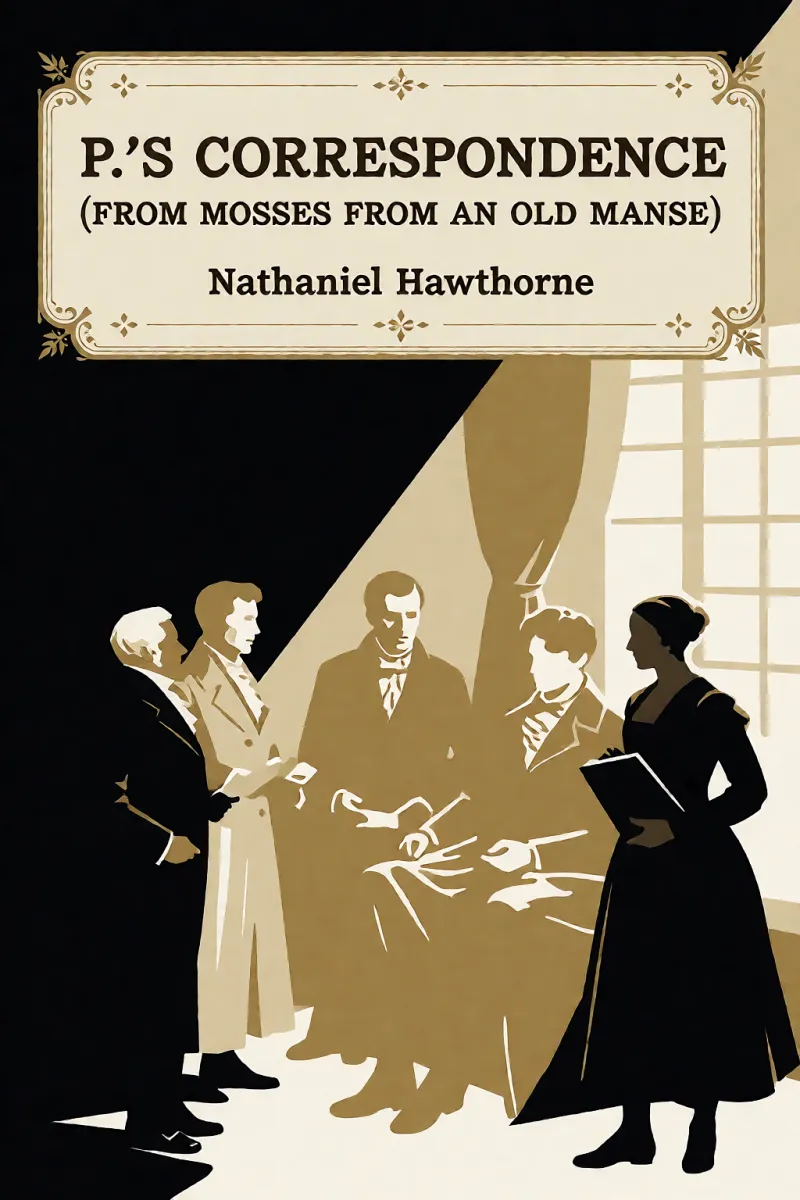 Cover of P.'s Correspondence (From "Mosses from an Old Manse") by Nathaniel Hawthorne
