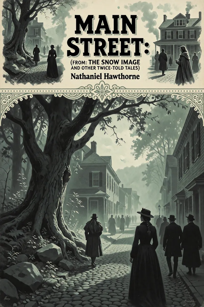 Cover of Main Street: (From: "The Snow Image and Other Twice-Told Tales") by Nathaniel Hawthorne