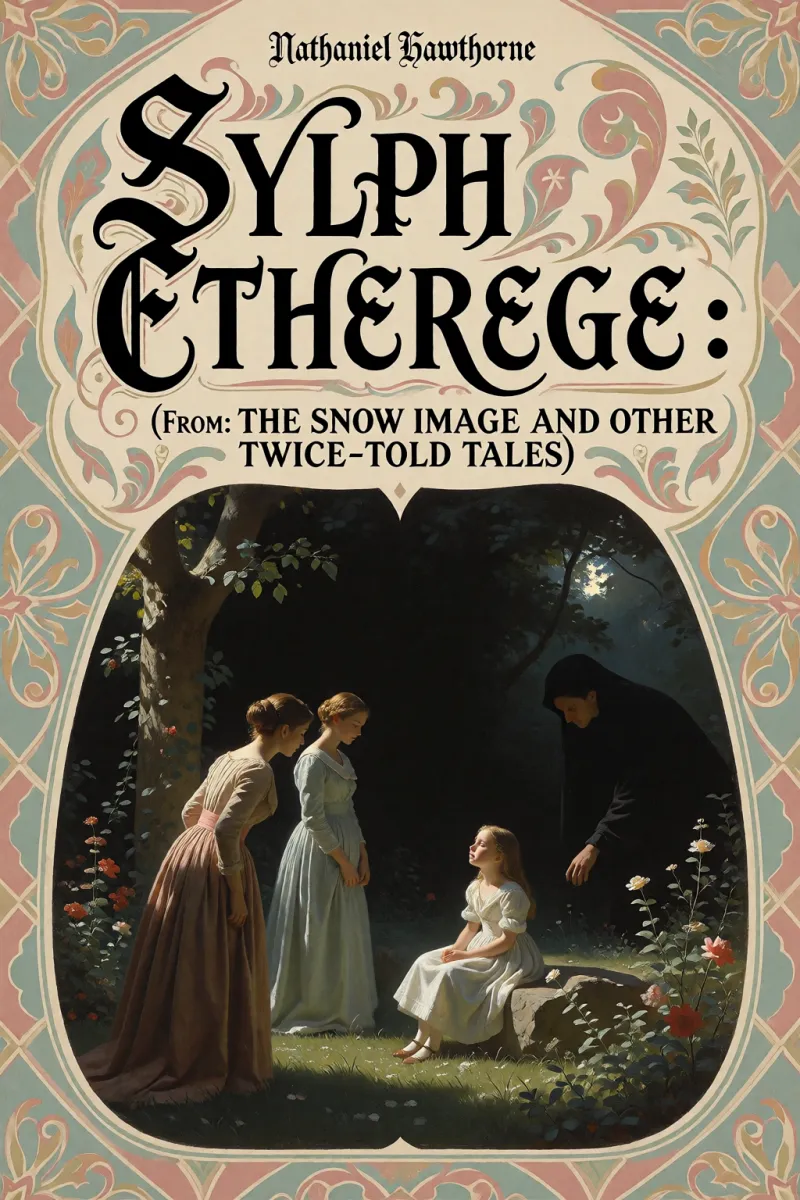 Cover of Sylph Etherege: (From: "The Snow Image and Other Twice-Told Tales") by Nathaniel Hawthorne