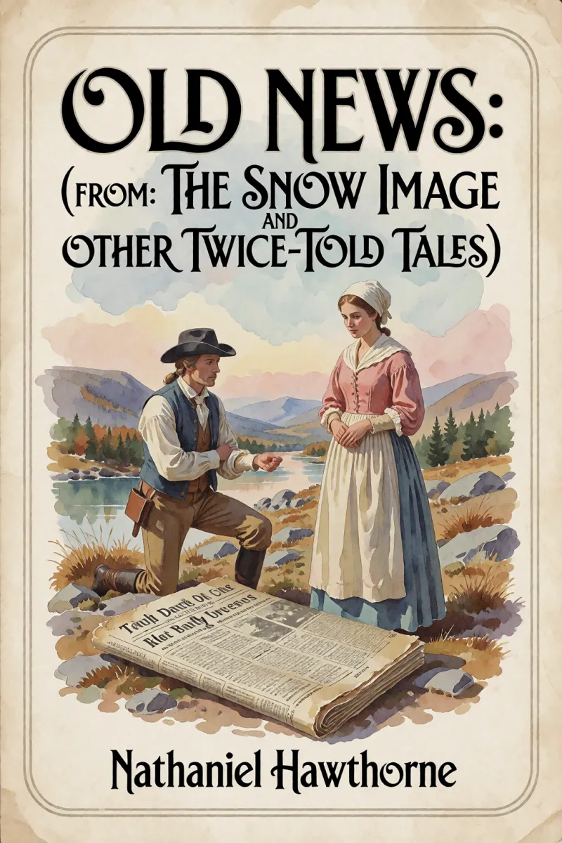 Cover of Old News: (From: "The Snow Image and Other Twice-Told Tales") by Nathaniel Hawthorne
