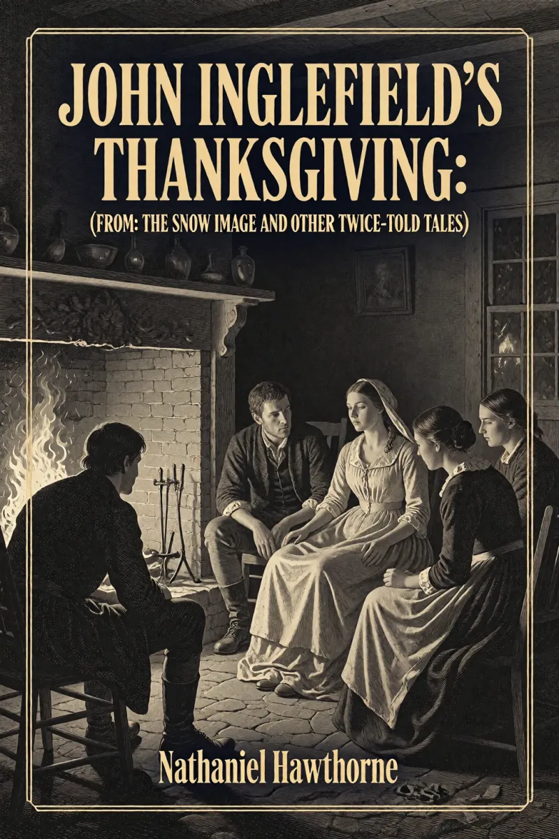 Cover of John Inglefield's Thanksgiving: (From: "The Snow Image and Other Twice-Told Tales") by Nathaniel Hawthorne