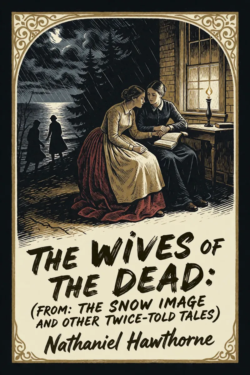 Cover of The Wives of the Dead: (From: "The Snow Image and Other Twice-Told Tales") by Nathaniel Hawthorne