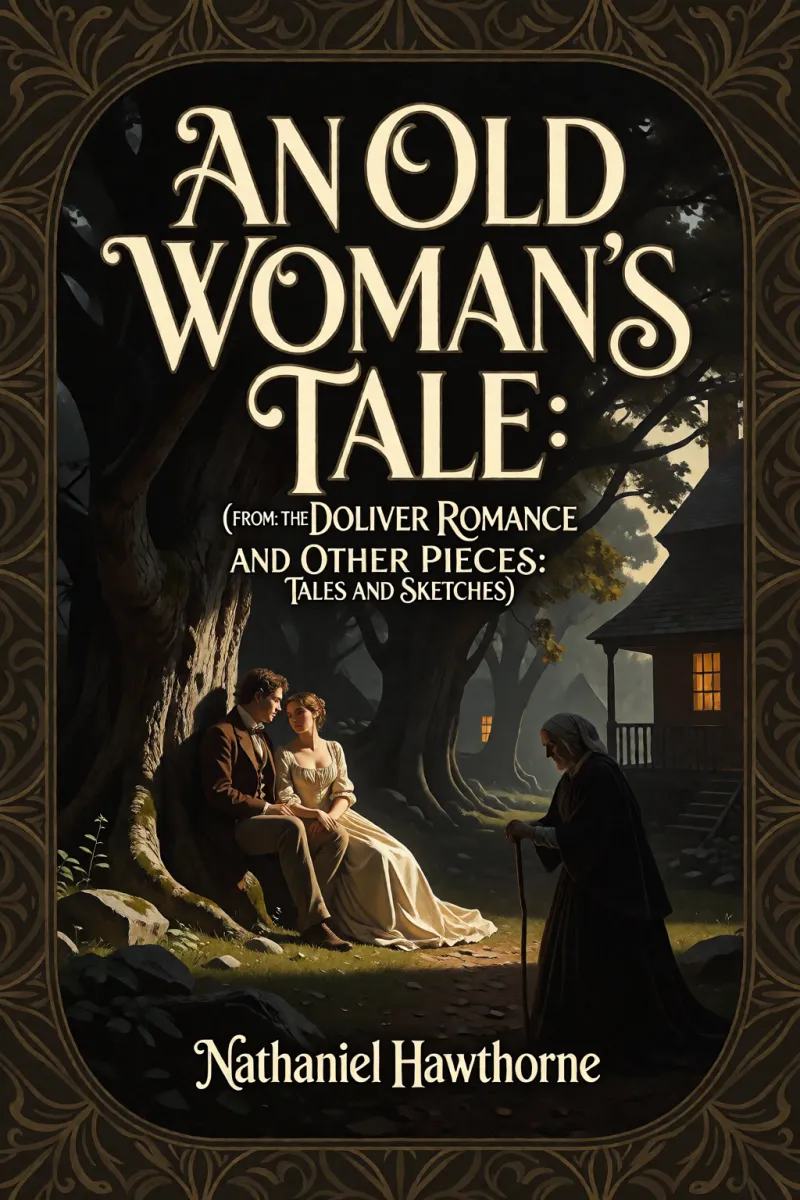 Cover of An Old Woman's Tale: (From: "The Doliver Romance and Other Pieces: Tales and Sketches") by Nathaniel Hawthorne