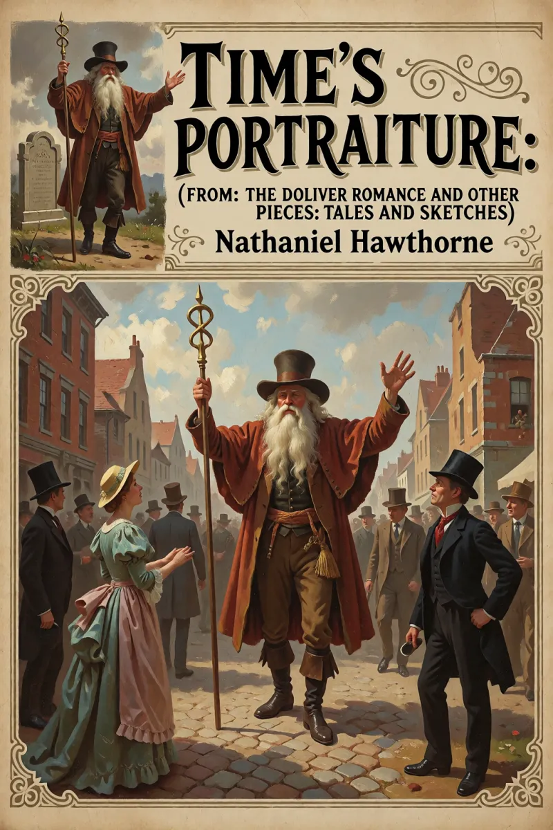 Cover of Time's Portraiture: (From: "The Doliver Romance and Other Pieces: Tales and Sketches") by Nathaniel Hawthorne