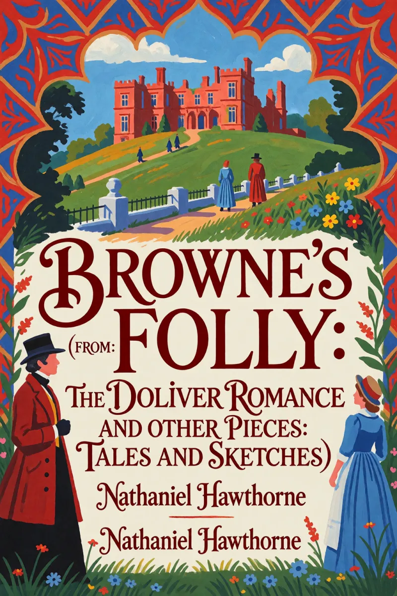Cover of "Browne's Folly": (From: "The Doliver Romance and Other Pieces: Tales and Sketches") by Nathaniel Hawthorne