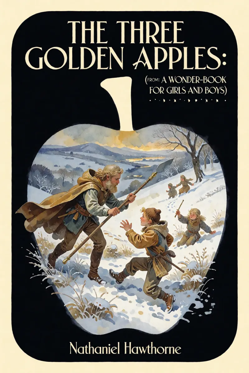 Cover of The Three Golden Apples: (From: "A Wonder-Book for Girls and Boys") by Nathaniel Hawthorne