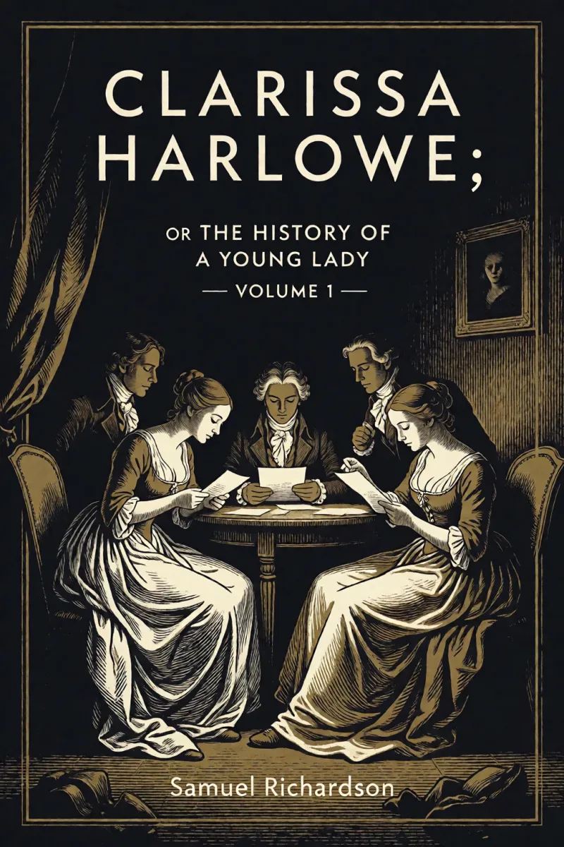 Cover of Clarissa Harlowe; or the history of a young lady — Volume 1 by Samuel Richardson