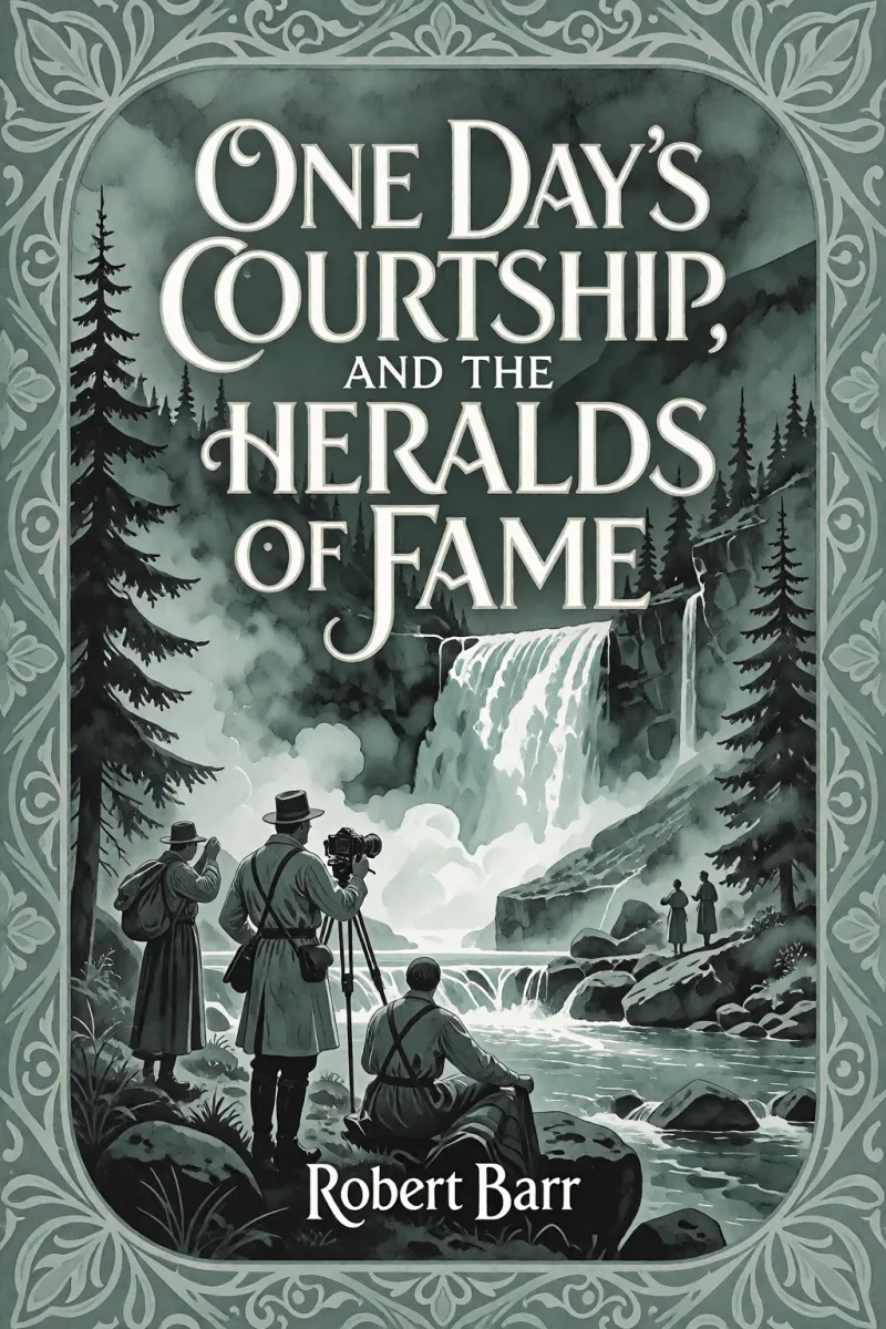 Cover of One Day's Courtship, and The Heralds of Fame by Robert Barr
